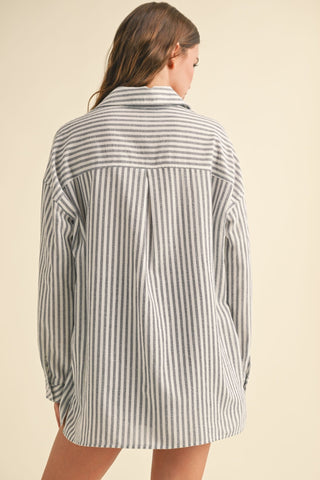 Tideline Stripe Shirt - The Salty BabeLong Sleeve Shirt