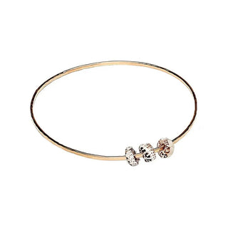 Tri - Puka Shell Bangle - The Salty Babebracelet