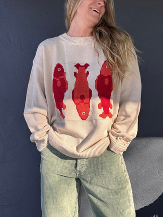 Triple Catch Sweater - The Salty BabeGraphic Sweatshirt