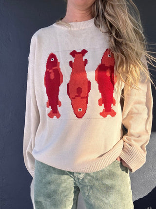 Triple Catch Sweater - The Salty BabeGraphic Sweatshirt