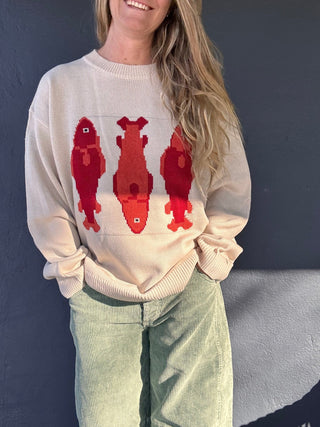 Triple Catch Sweater - The Salty BabeGraphic Sweatshirt