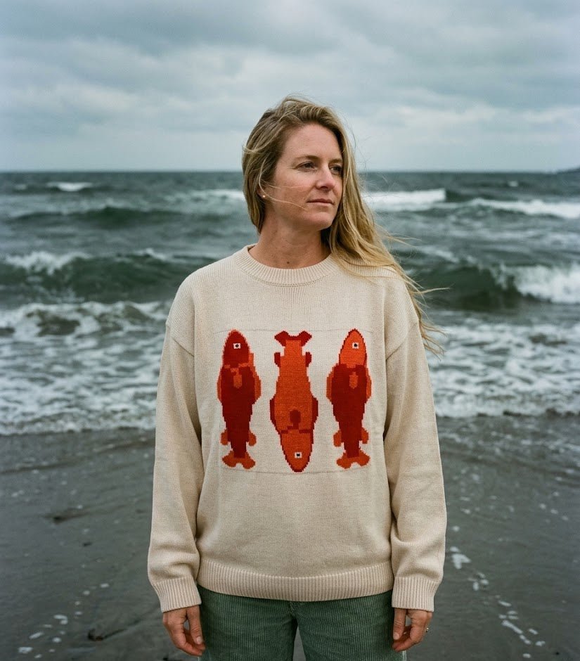 Triple Catch Sweater - The Salty BabeGraphic Sweatshirt