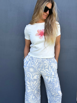 Tropics Baby Tee - The Salty BabeTee Shirts