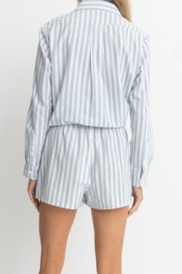 RHYTHM Shoreline stripe short