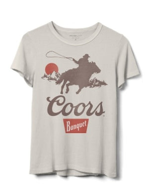 Coors Banquet Cowboy washed tee