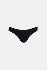 Rhythm Isla Rib Eco Holiday bikini bottom- Black