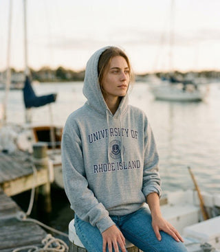 URI Kickoff Hoodie - Heather Grey - The Salty BabeHoodies
