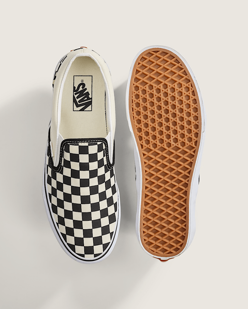 VANS Classic Slip - On Sneaker - Black/White Checkerboard - The Salty BabeFootwear
