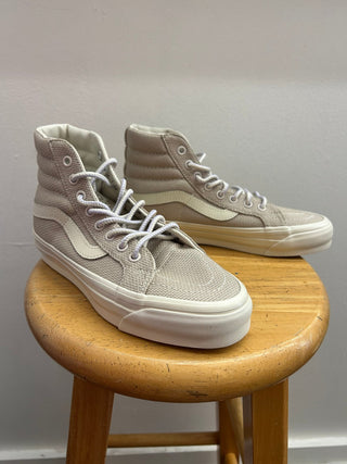 VANS MTE Sk8 - Hi Reissue 38 Canvas Sneaker - Weave/Sand - The Salty BabeFootwear