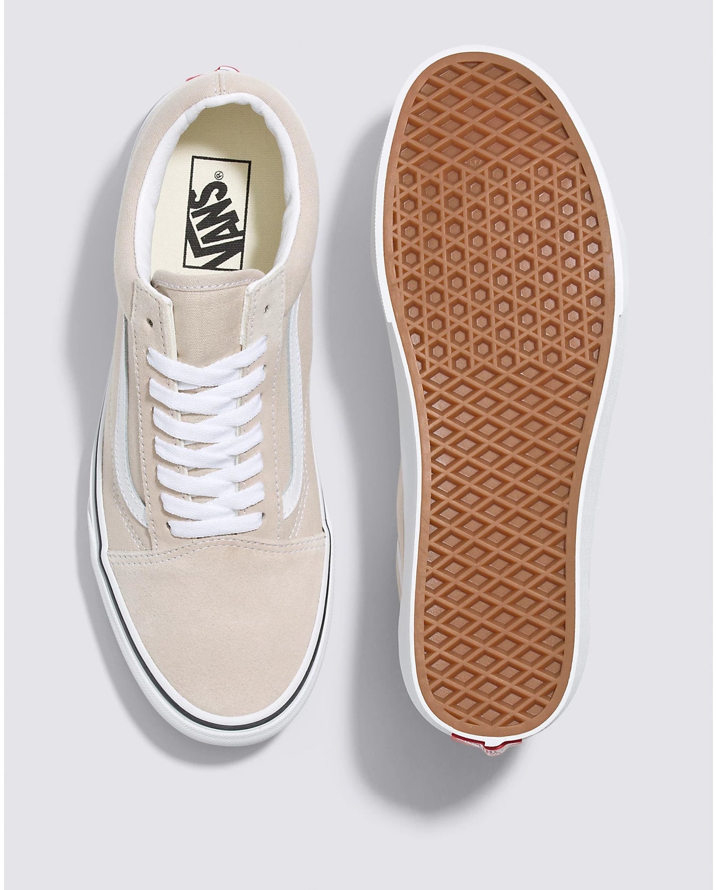 VANS Old Skool linen sneaker - Marshmellow - The Salty BabeFootwear