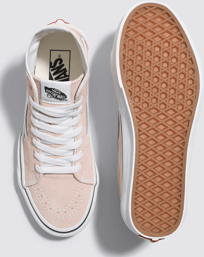 VANS Sk8 - Hi Tapered Sneaker - Theory Rose Smoke - The Salty BabeFootwear