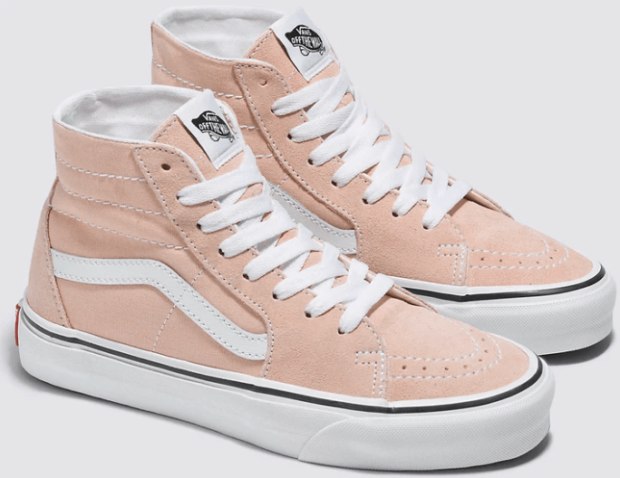 VANS Sk8 - Hi Tapered Sneaker - Theory Rose Smoke - The Salty BabeFootwear