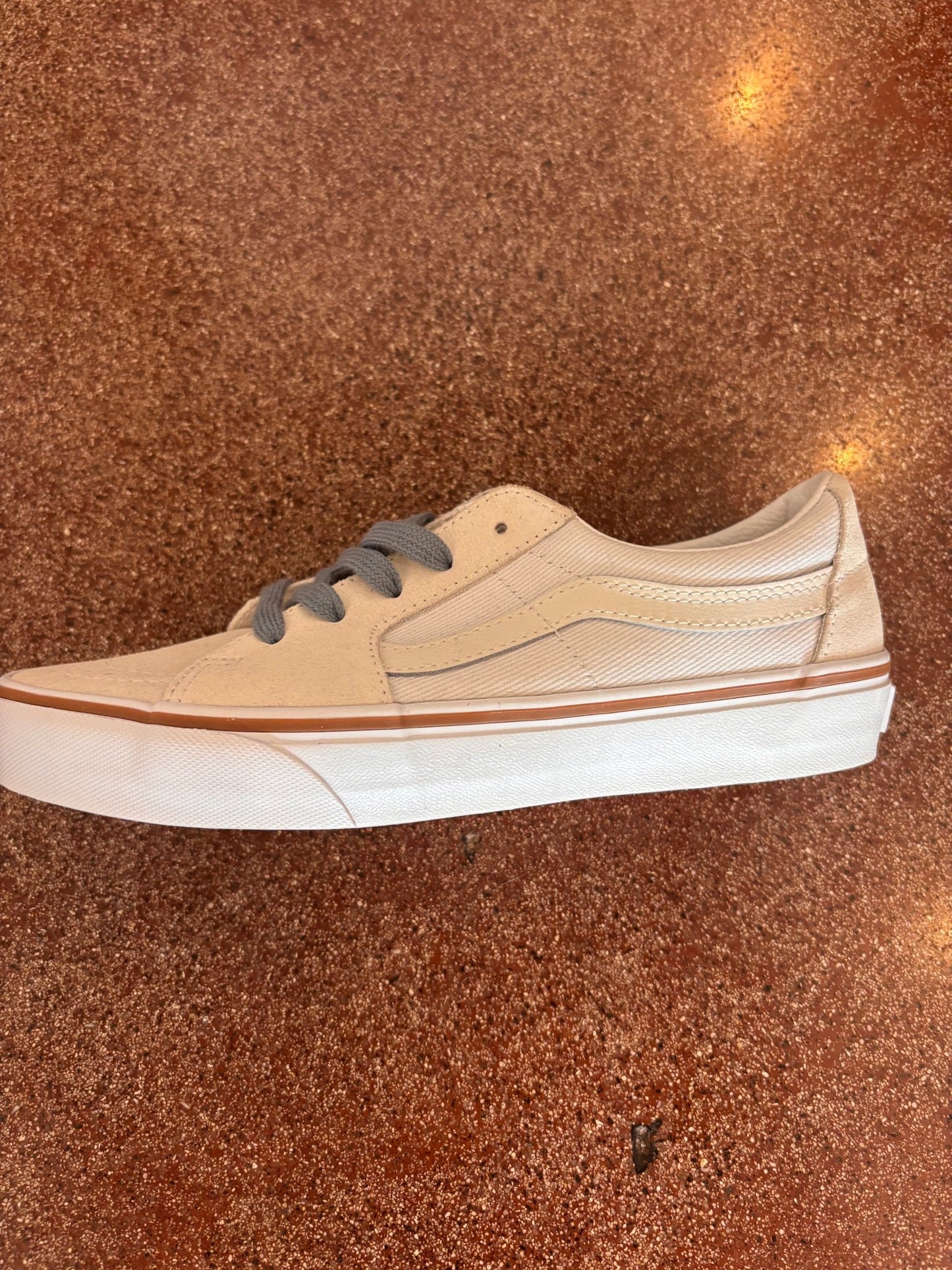 VANS SK8 - Low Sneaker - Twill/Marshmallow - The Salty BabeFootwear