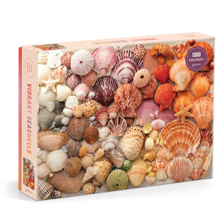 Vibrant Seashells Puzzle - The Salty BabePuzzle