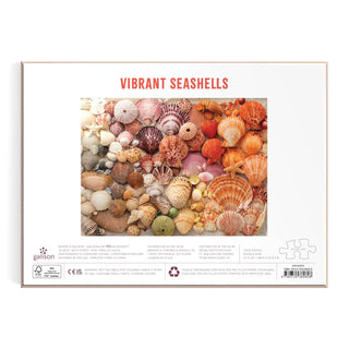 Vibrant Seashells Puzzle - The Salty BabePuzzle