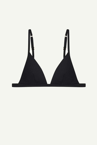 VITAMIN A Moss Bralette Bikini Top - Black - The Salty BabeSwim Tops