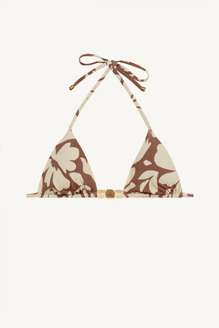 VITAMIN A Terra Triangle Bikini Top - Desert Flower - The Salty BabeSwim Tops