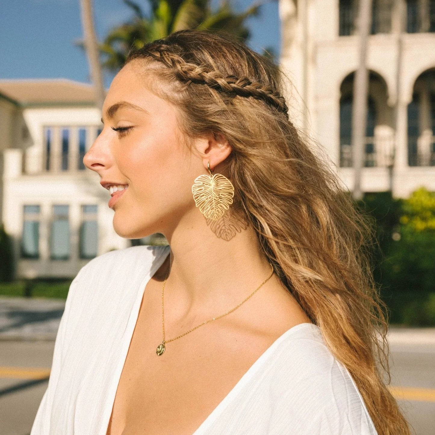 VOYAGE Chela's Palm Hoops - The Salty BabeEarrings