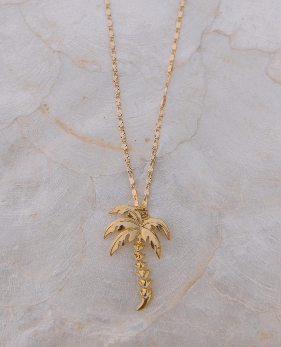 VOYAGE Royal Palm Necklace - The Salty BabeJewelry