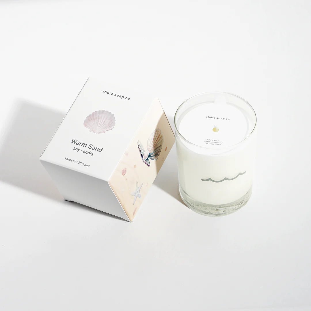 Warm Sand Candle - The Salty BabeCandle