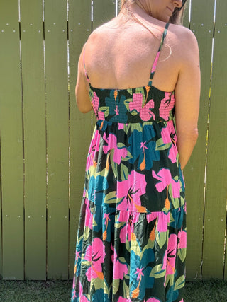 Water Hibiscus Maxi Dress - The Salty BabeDresses