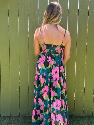 Water Hibiscus Maxi Dress - The Salty BabeDresses