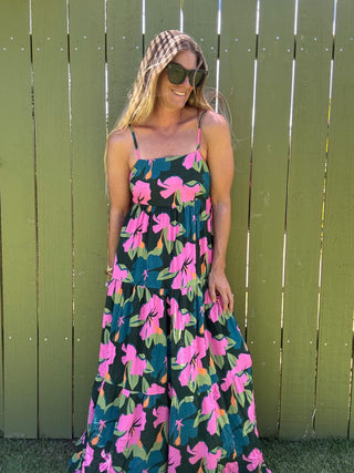 Water Hibiscus Maxi Dress - The Salty BabeDresses