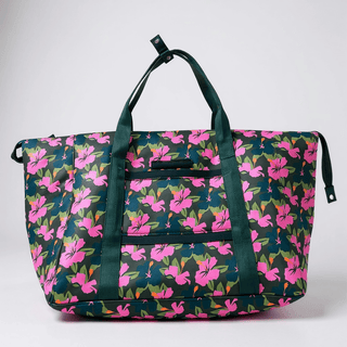Water Hibiscus Neoprene Weekender Duffle Bag - The Salty BabeDuffle Bag