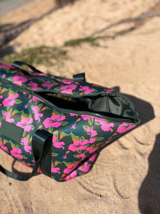 Water Hibiscus Neoprene Weekender Duffle Bag - The Salty BabeDuffle Bag