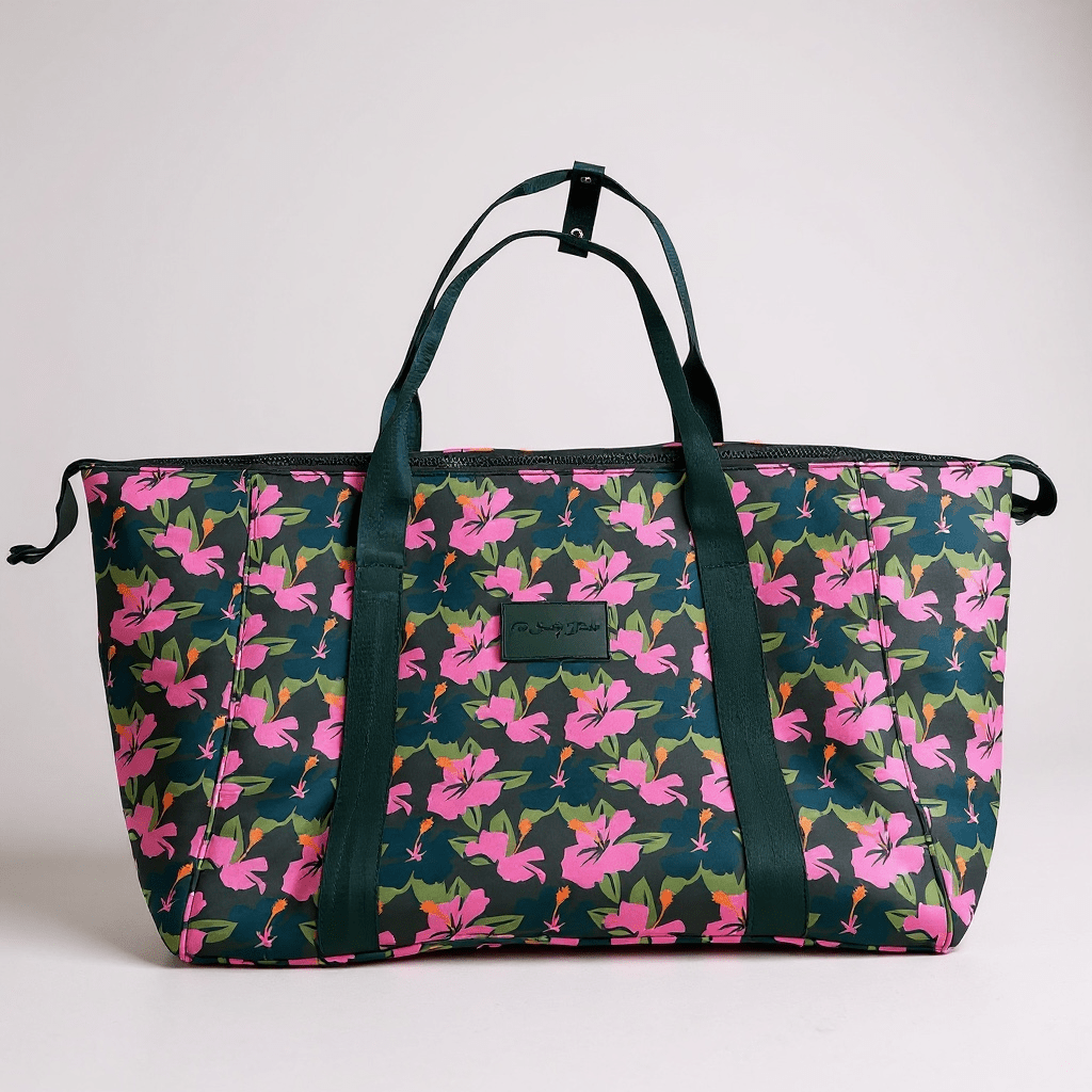 Water Hibiscus Neoprene Weekender Duffle Bag - The Salty BabeDuffle Bag