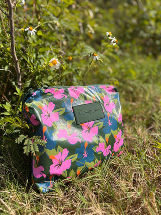 Water Hibiscus Pitcher pouch - The Salty BabeBags