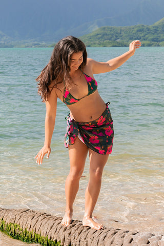 Water Hibiscus Sarong - The Salty BabeCover Up
