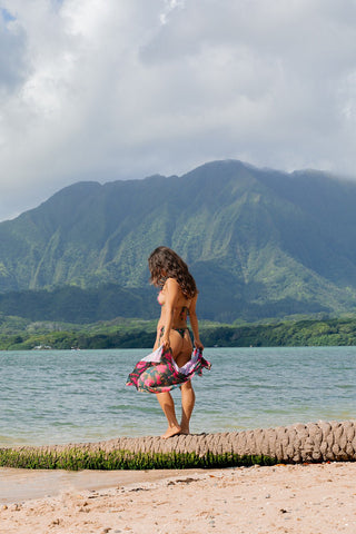 Water Hibiscus Sarong - The Salty BabeCover Up