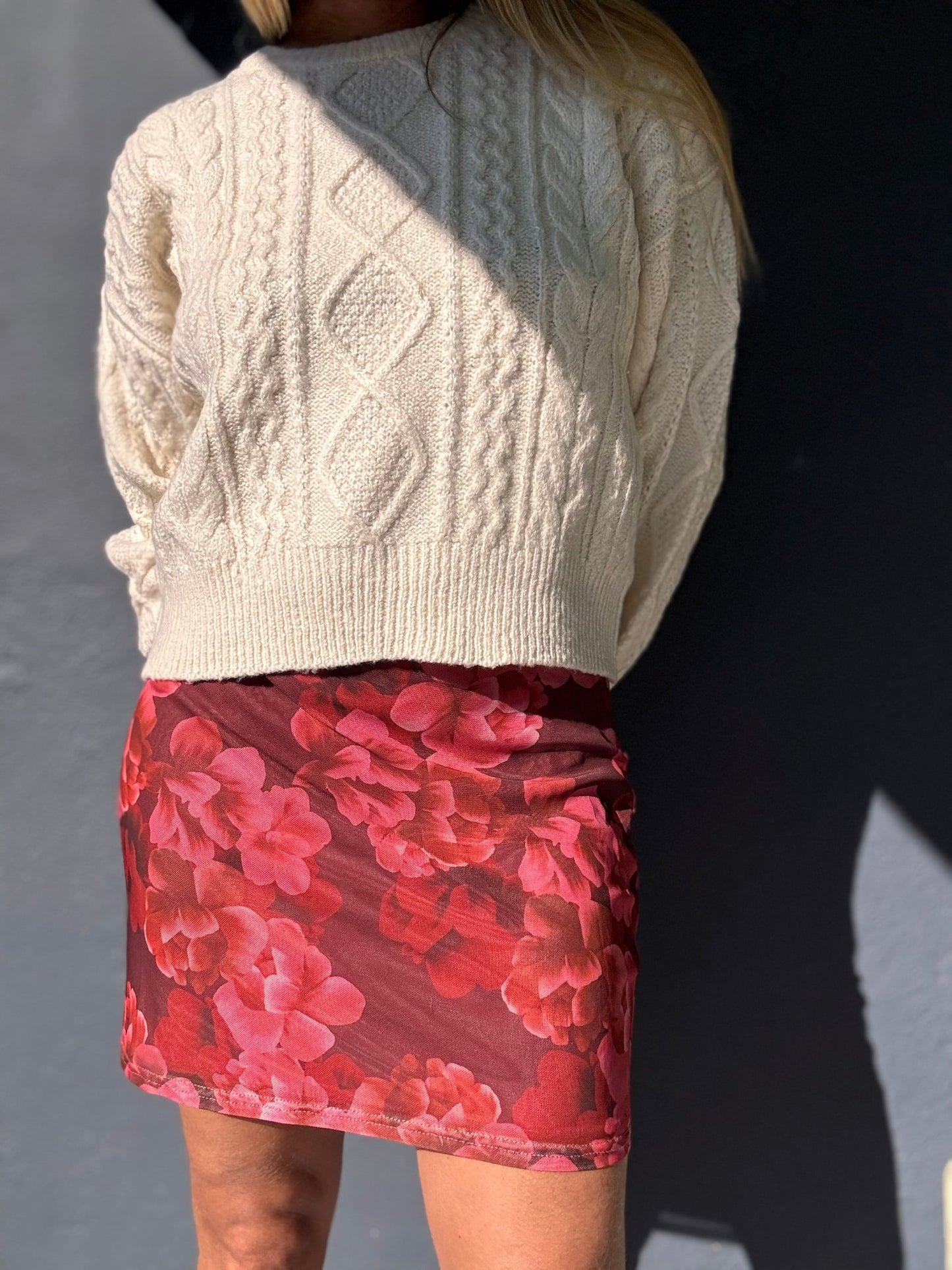 Wild Rouge Mini Skirt - The Salty BabeSkirts