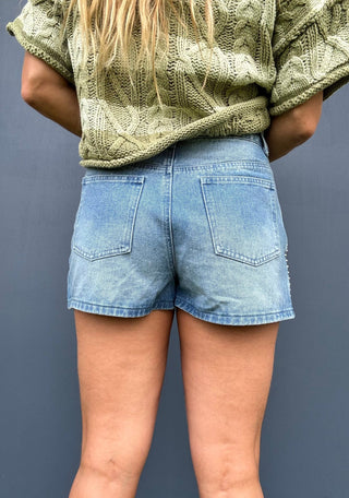 Wrangler’s Way Denim Skort - The Salty BabeSkort
