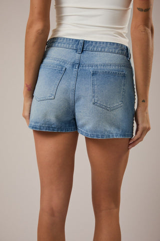 Wrangler’s Way Denim Skort - The Salty BabeSkort