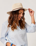CARVE DESIGNS Panama hat-Light Khaki