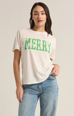 ZSUPPLY Merry Boyfriend tee