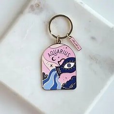 Zodiac Sign Keychains - The Salty BabeGift
