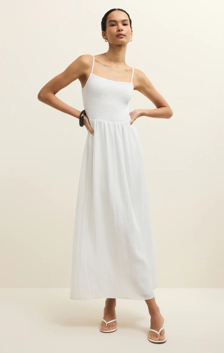 ZSUPPLY Bayside Midi Dress - White - The Salty BabeDresses
