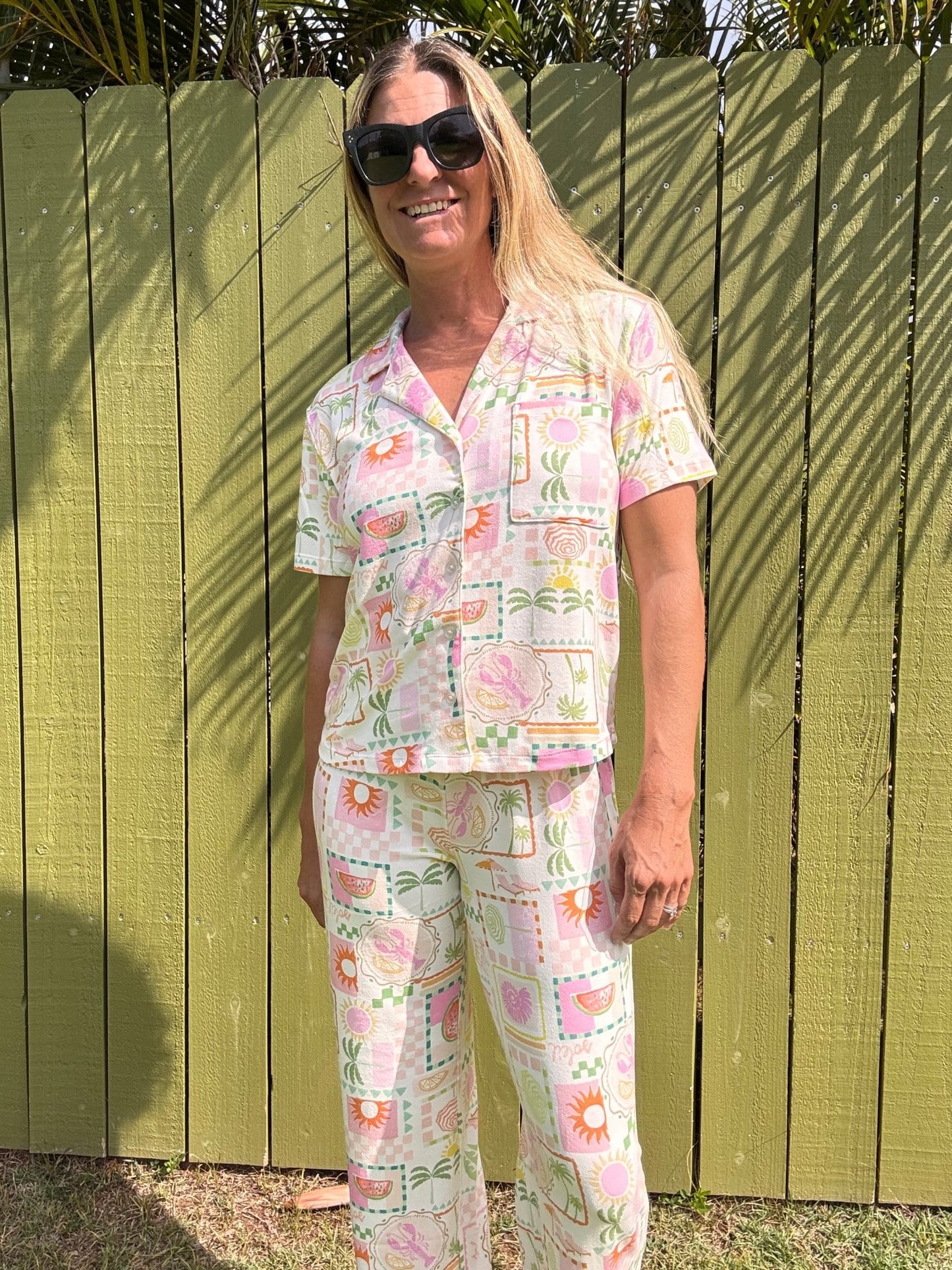 ZSUPPLY Beach Days Soleil Shirt - White - The Salty BabeTop