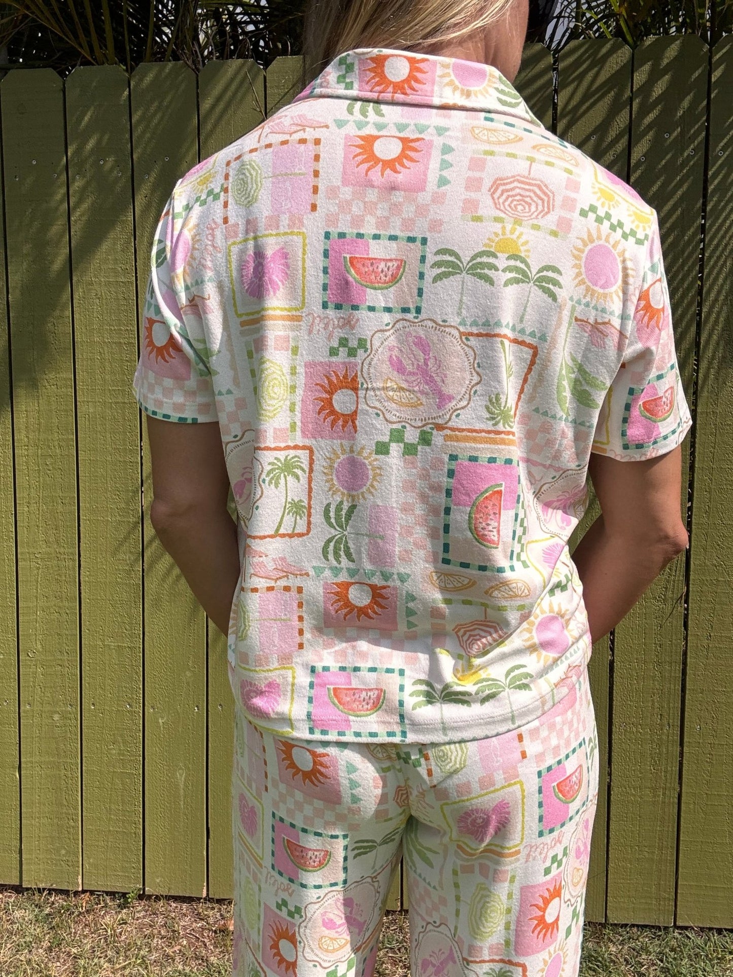 ZSUPPLY Beach Days Soleil Shirt - White - The Salty BabeTop