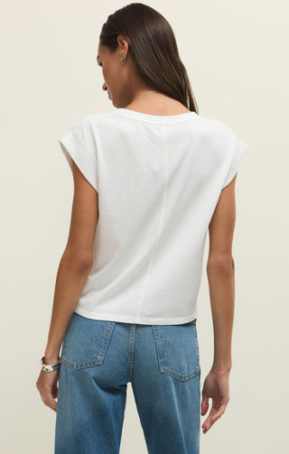 ZSUPPLY Camino Jersey Top - White - The Salty BabeTop