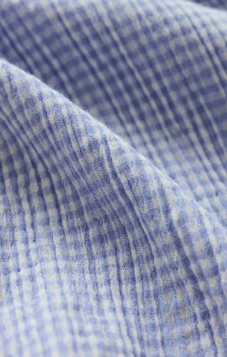 ZSUPPLY Classic Gingham Long Sleeve Top - Ice Blue - The Salty BabeLong Sleeve Tops