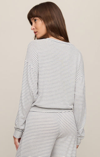 ZSUPPLY Classic Stripe Long Sleeve Top - Eclipse - The Salty BabeLong Sleeve Tops
