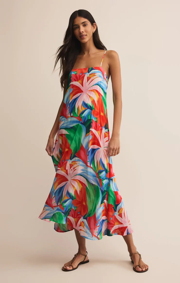 ZSUPPLY Coast Villa Floral Maxi Dress - Multi - The Salty BabeDresses