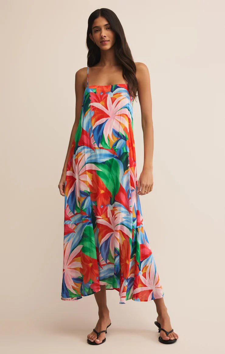 ZSUPPLY Coast Villa Floral Maxi Dress - Multi - The Salty BabeDresses
