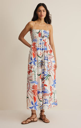 ZSUPPLY Cornelia Getaway Midi Dress - Multi - The Salty BabeDresses