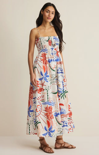 ZSUPPLY Cornelia Getaway Midi Dress - Multi - The Salty BabeDresses