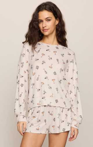 ZSUPPLY Ella Cocktail Long Sleeve Top - Sandstone - The Salty BabeLong Sleeve Tops